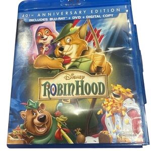 🎬 7 MOVIES/$50 | Disney Robin Hood Blu-ray and DVD Combo | 40th Anniversary